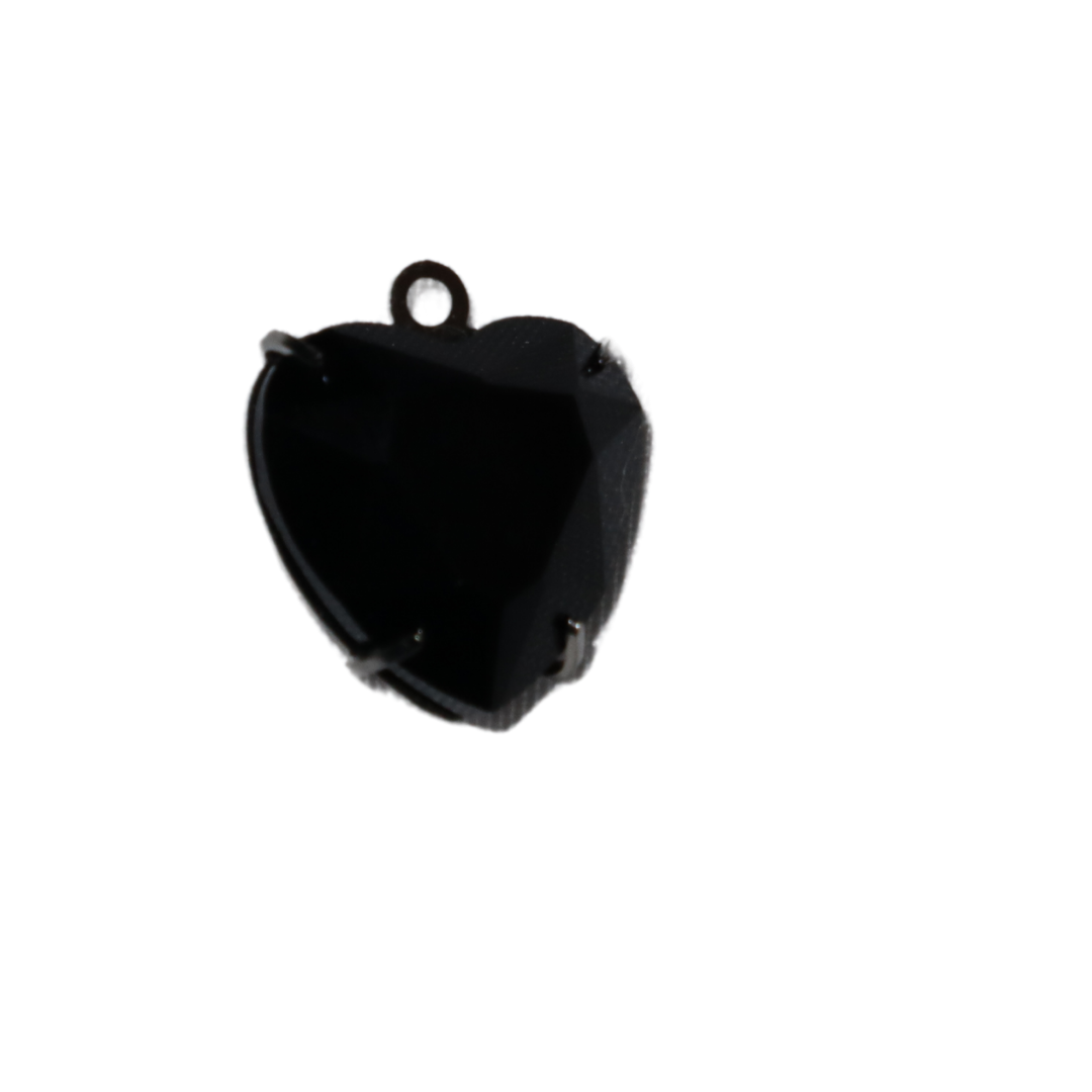Heart Gem Charm