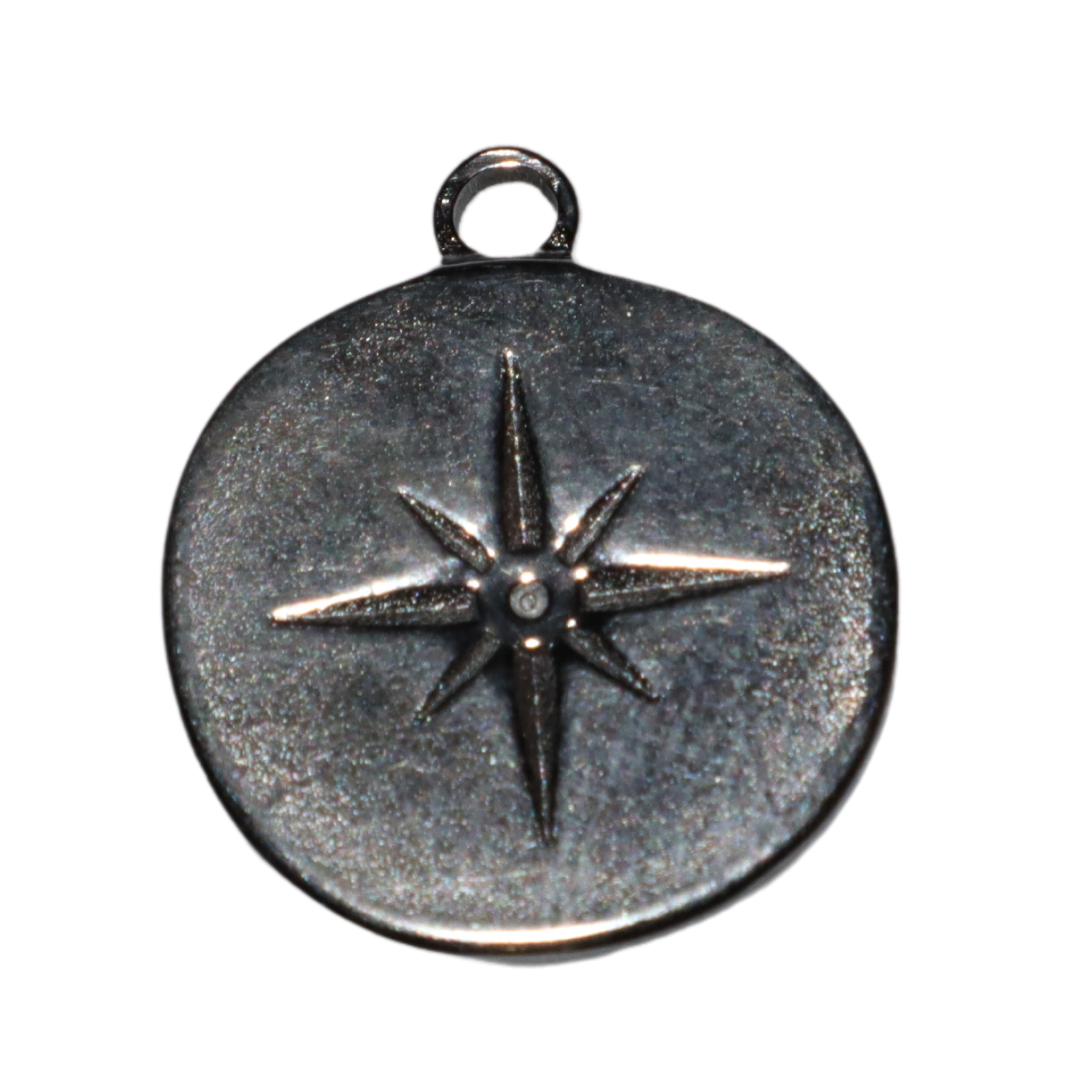 Circle Star Charm
