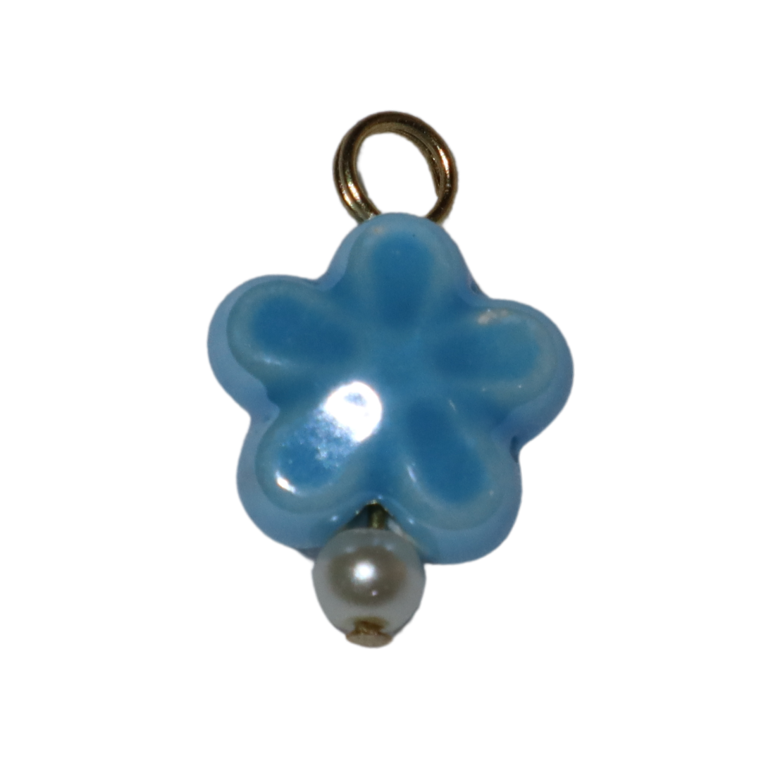 Ceramic Flower Charms