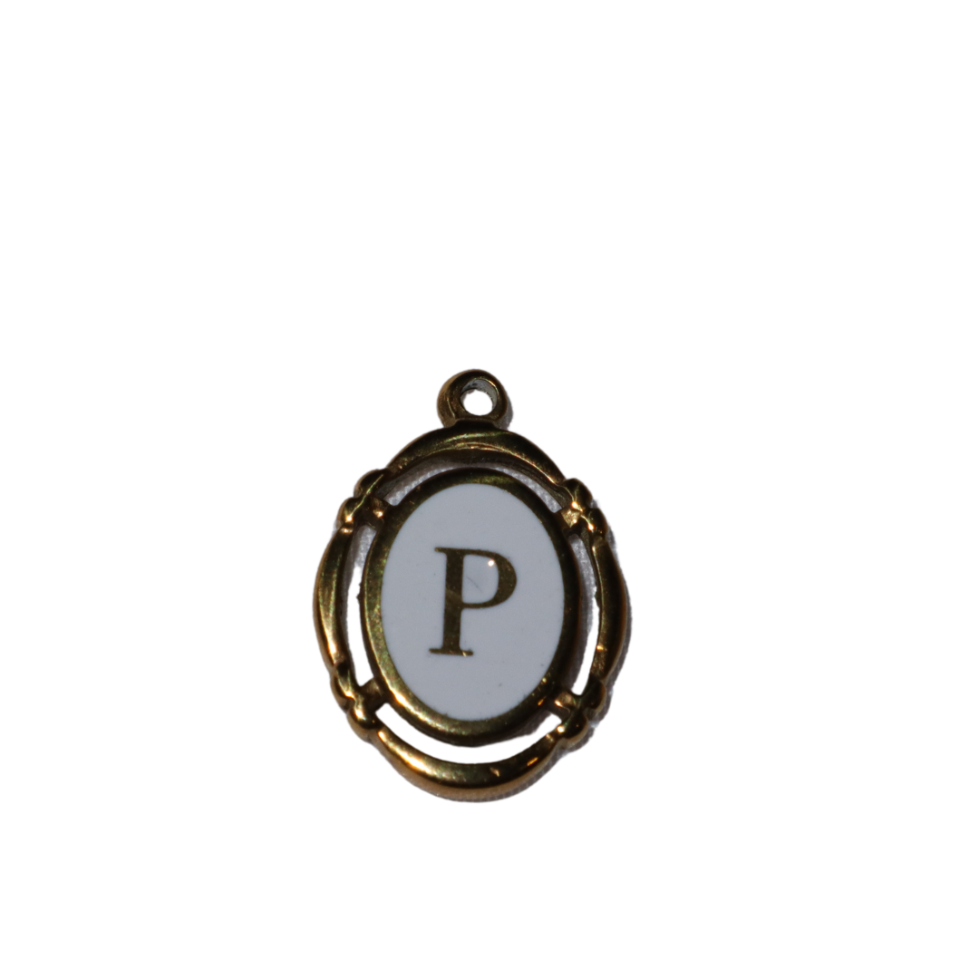 Framed Letter Charms