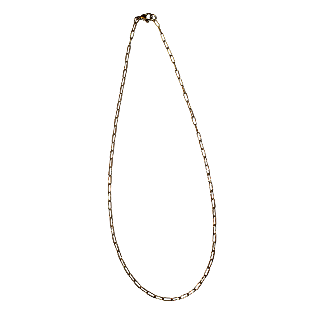 Small paperclip Necklace