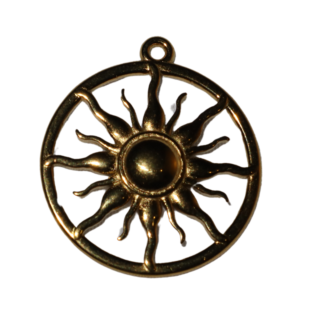 Sun on Fire Charm