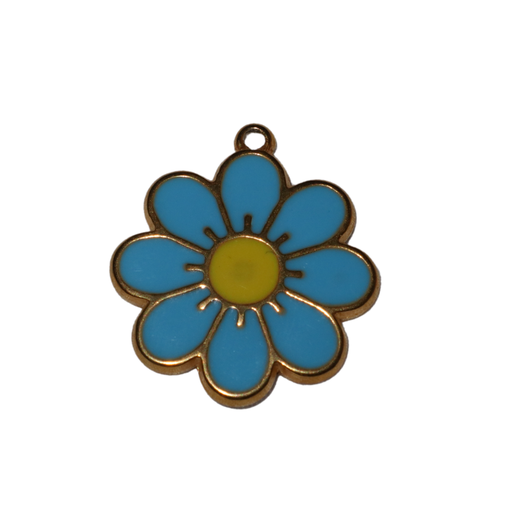 Painted Daisy Charm