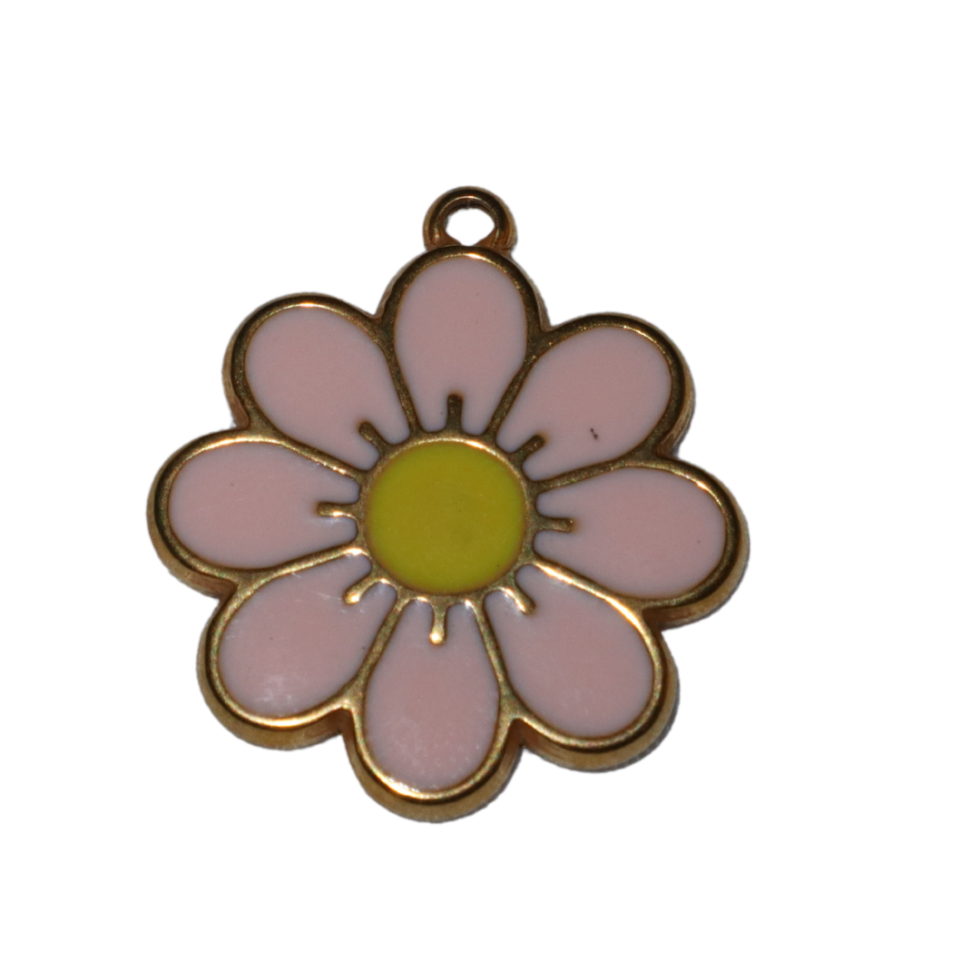 Painted Daisy Charm