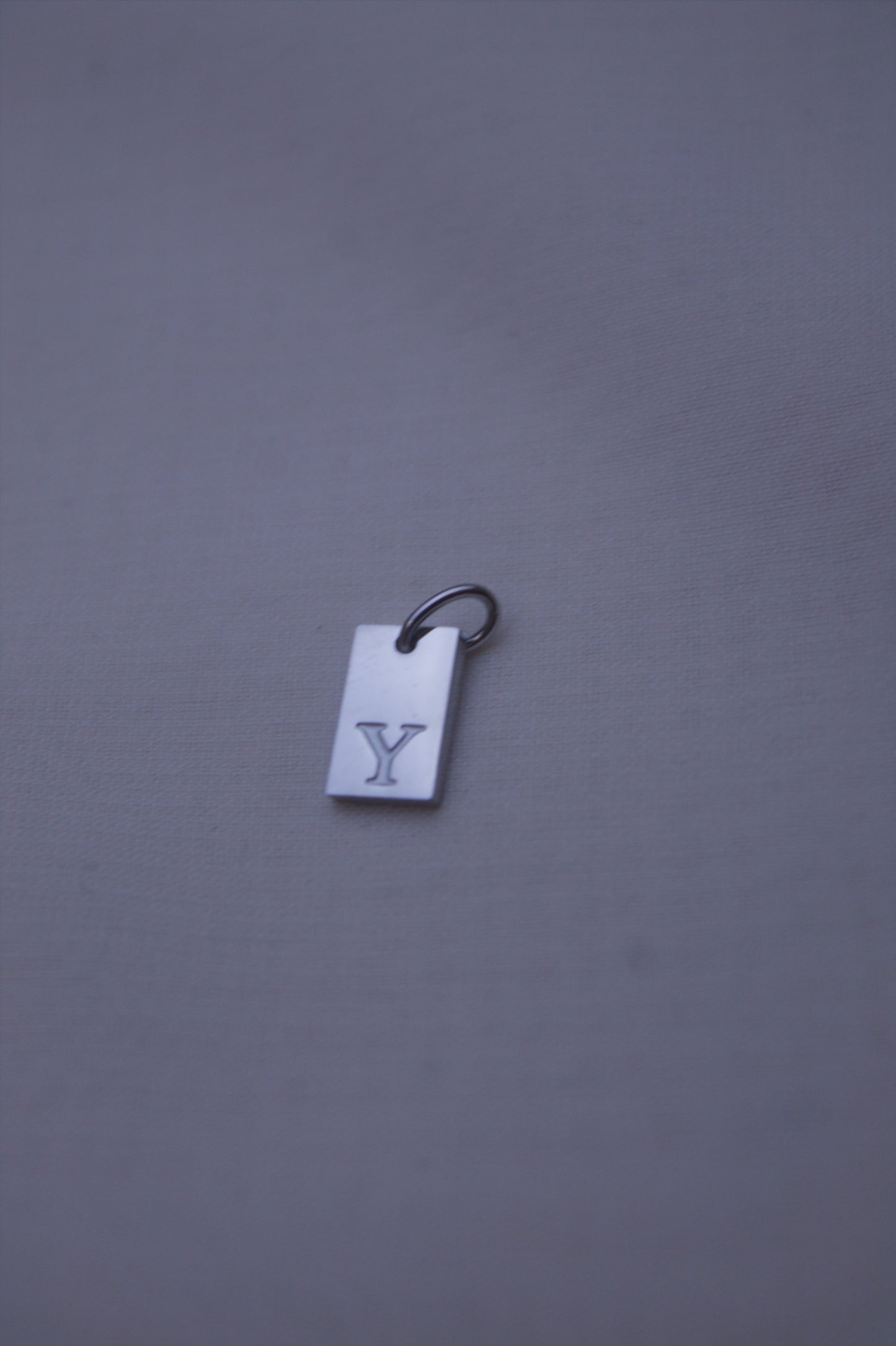 Classic Initial "Y" Charm