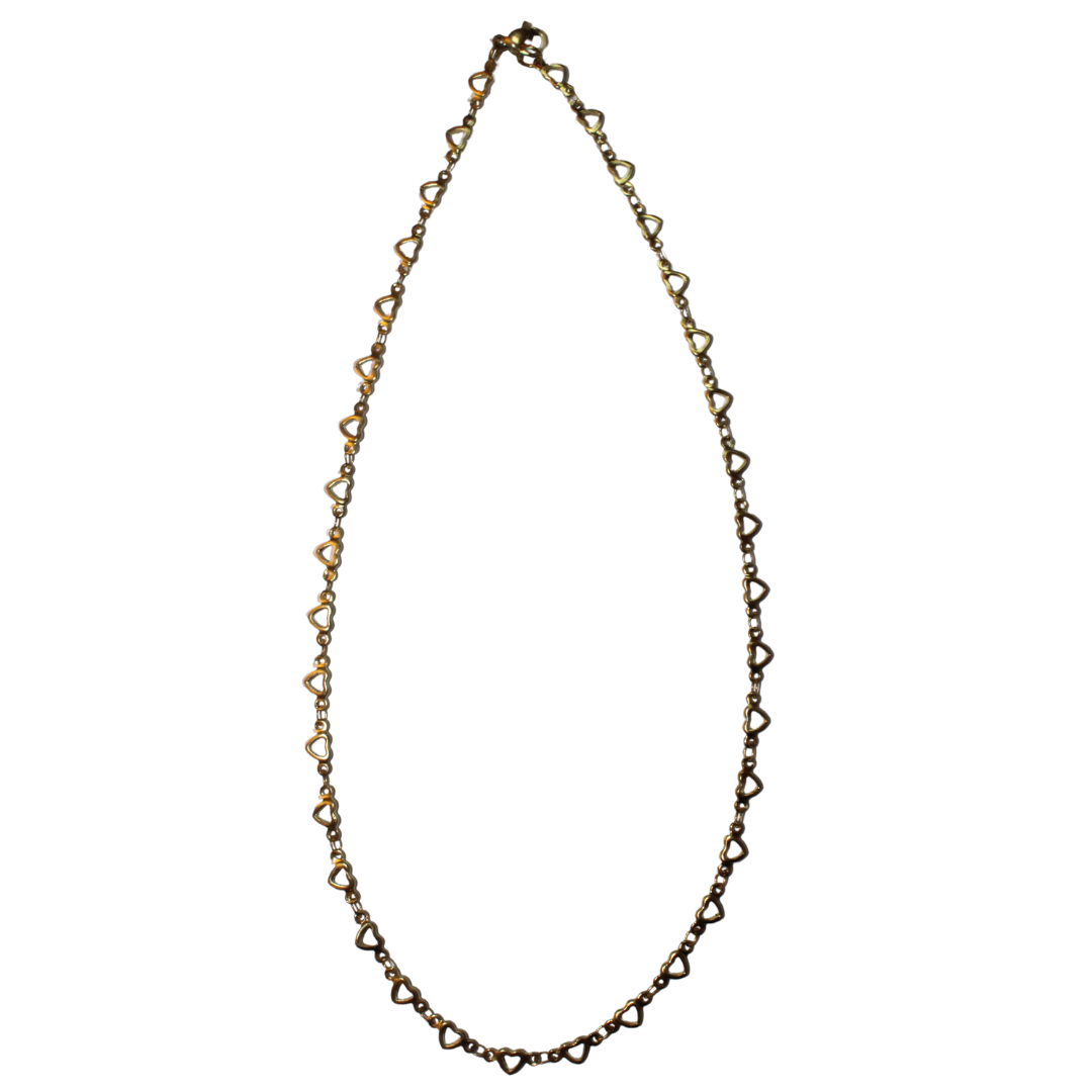 Hallow Heart Necklace
