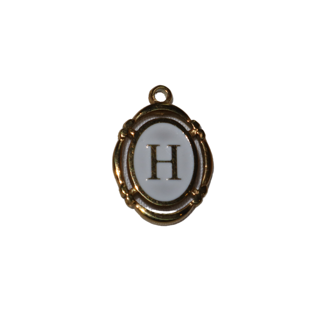 Framed Letter Charms