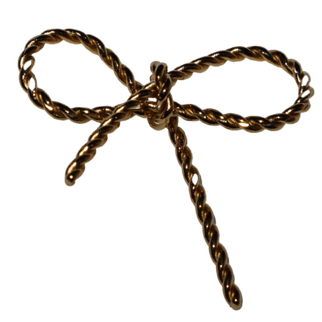 Twisted Bow Charm