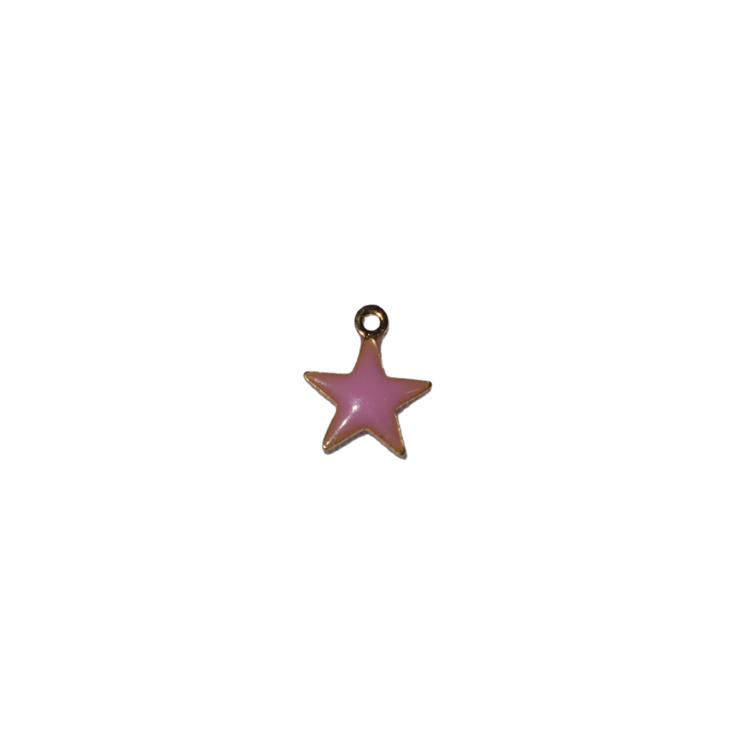 Small Enamel Star Charm
