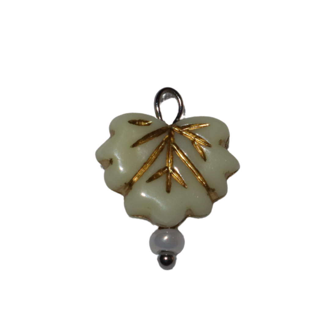 Acrylic Leaf Charm