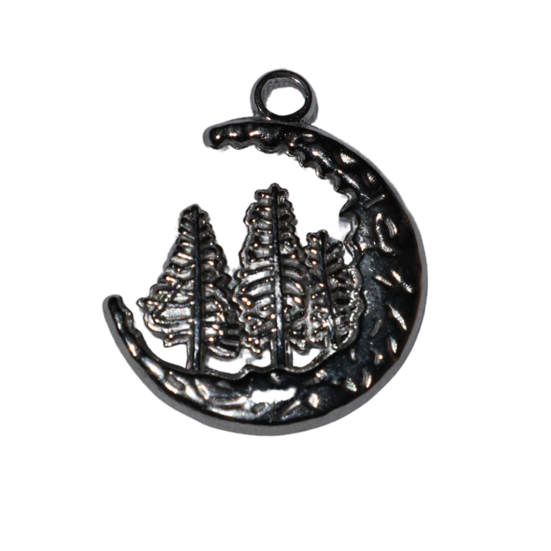 Trees on the Moon Charm