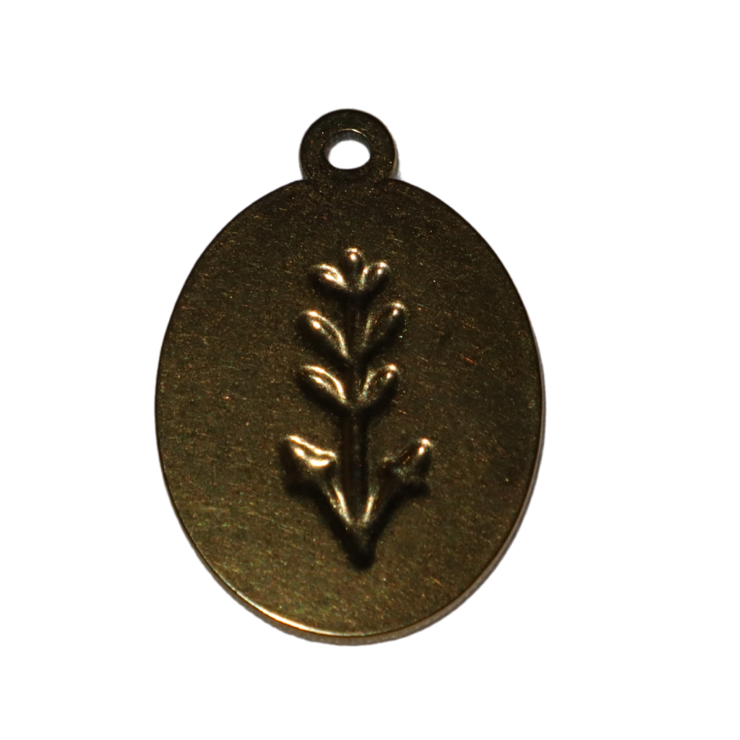 Floral Imprint Charm