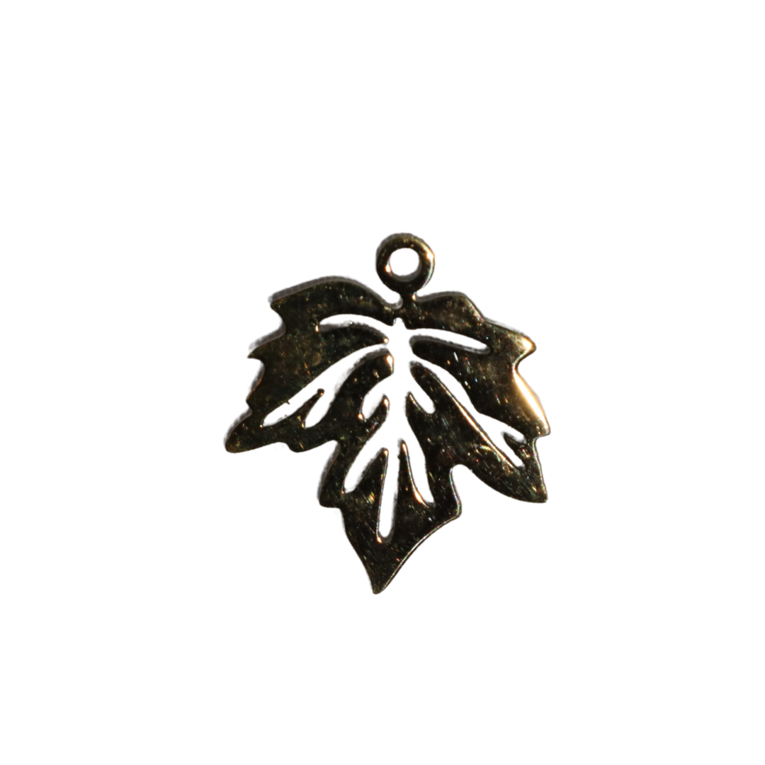 Maple Leaf Charm