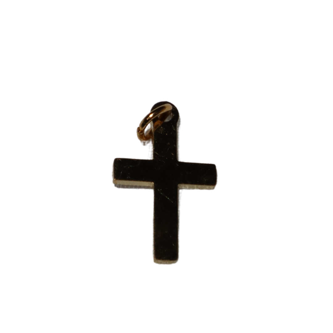 Solid Cross Charm