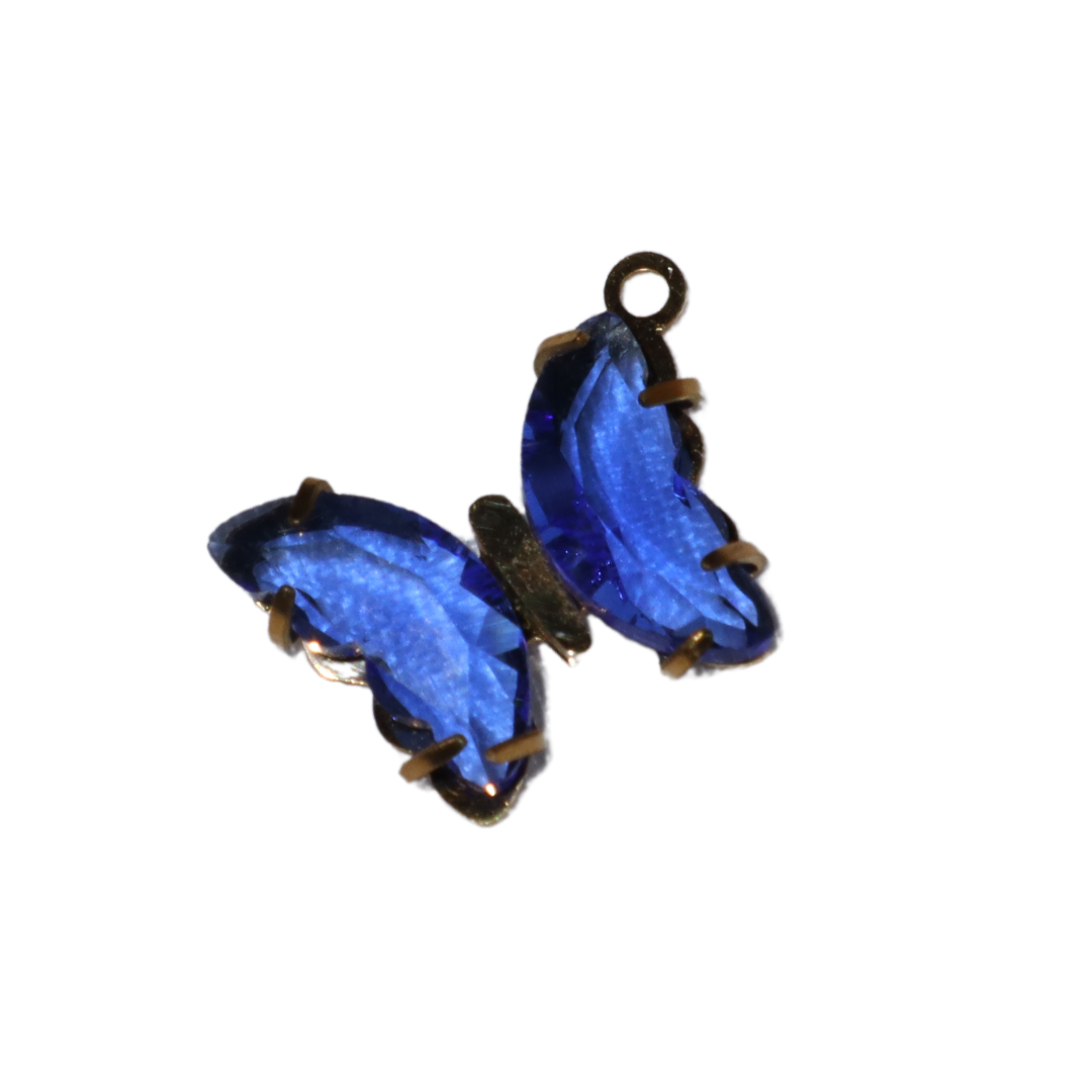 Gem Butterfly Charm