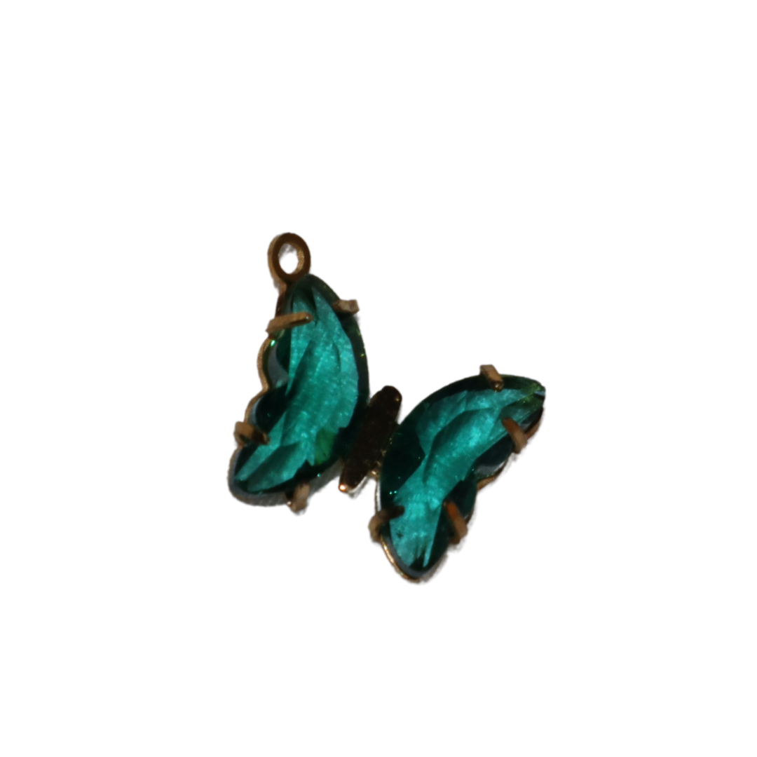 Gem Butterfly Charm