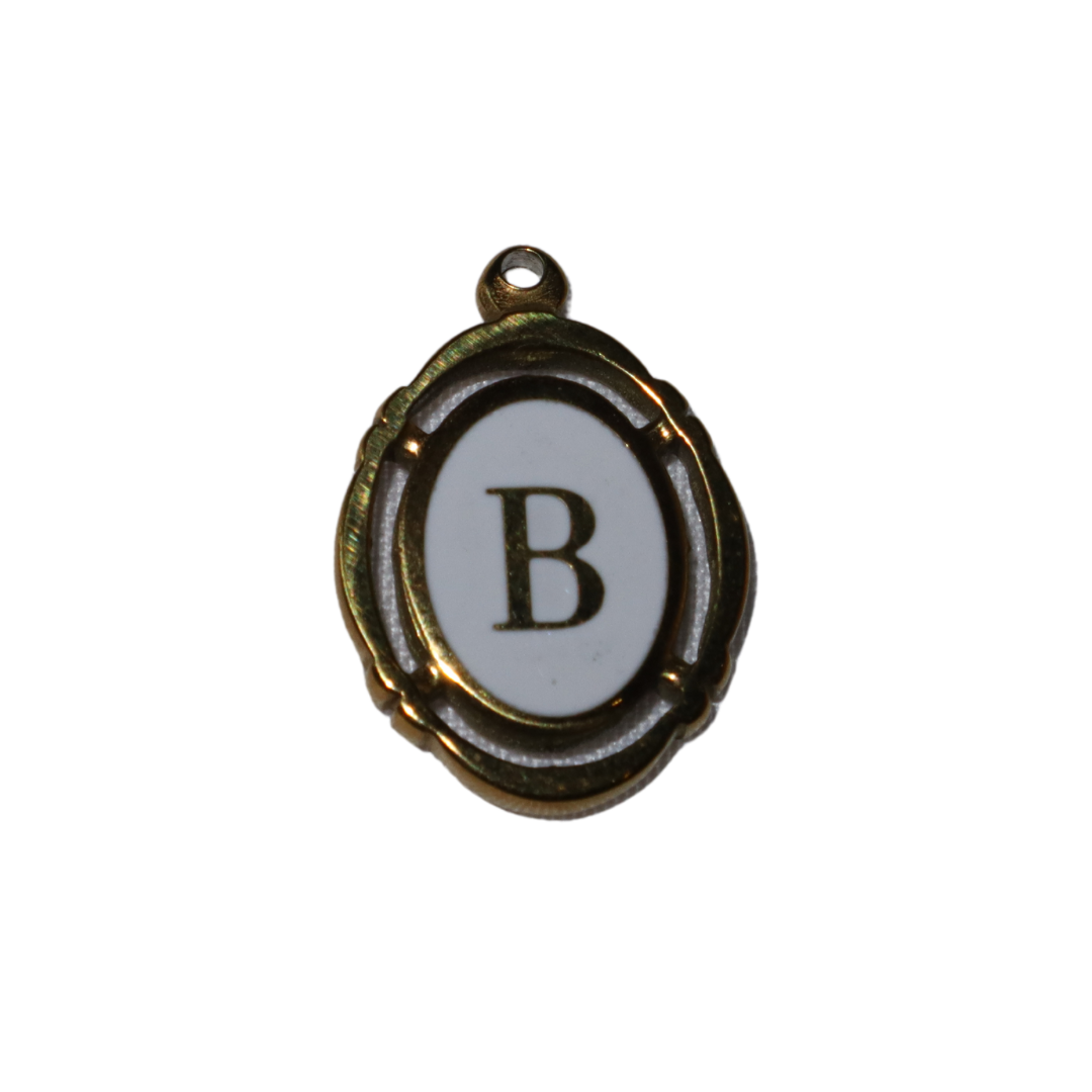 Framed Letter Charms