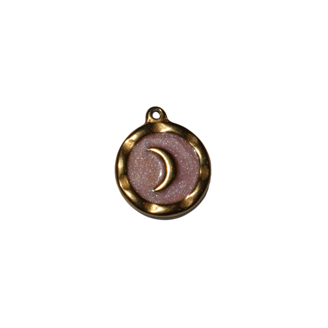 Moon Coin Charm