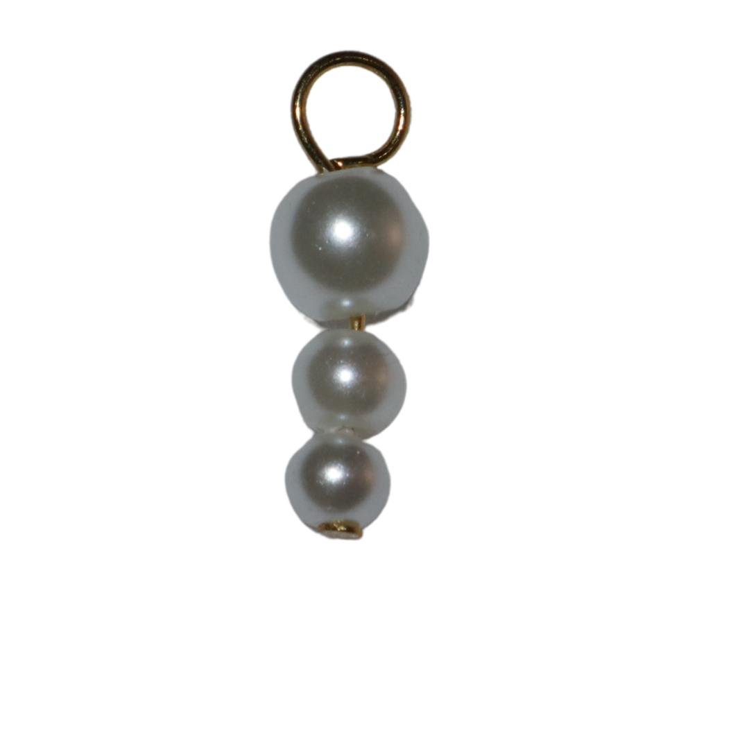 Tiered Pearl Charm