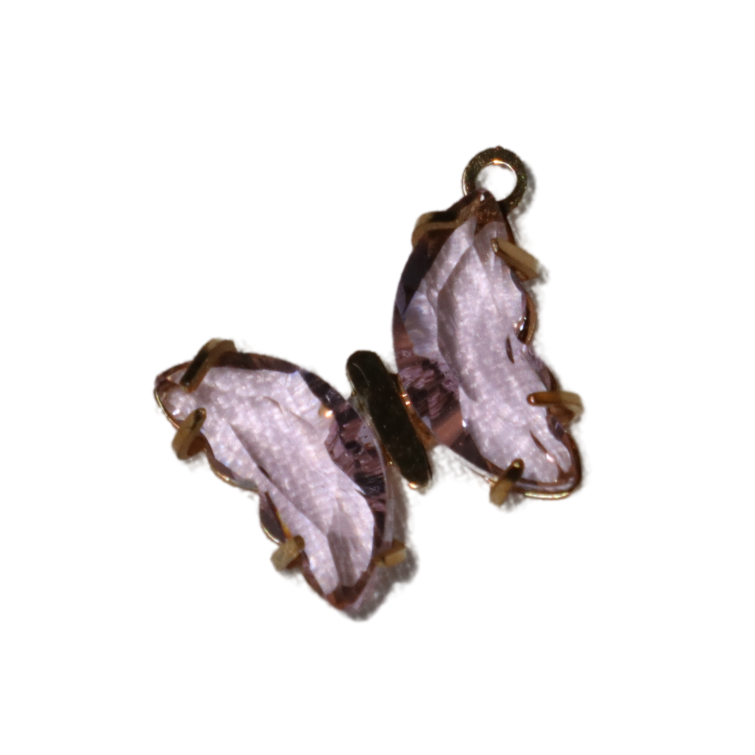 Gem Butterfly Charm
