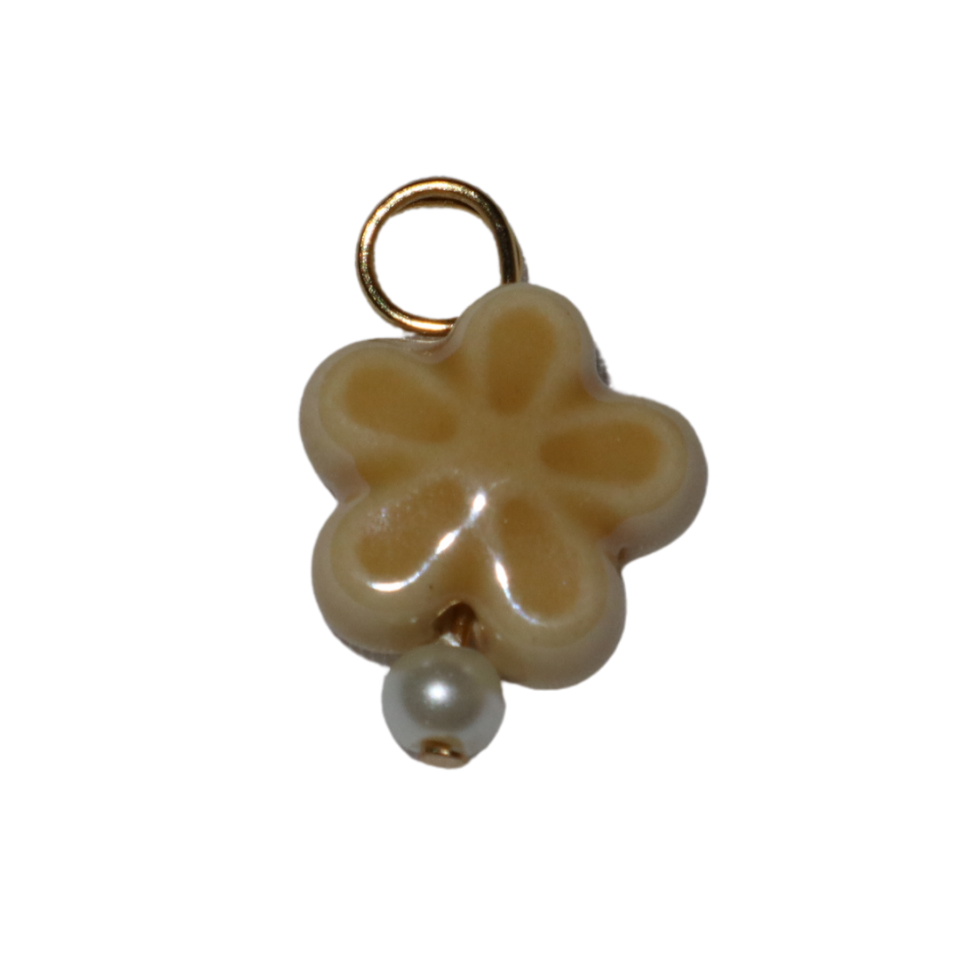 Ceramic Flower Charms
