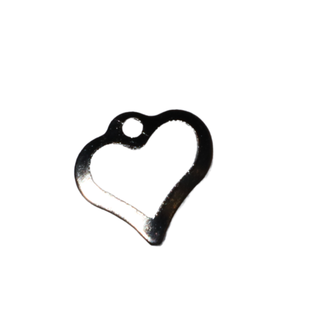 Heart Outline Charm