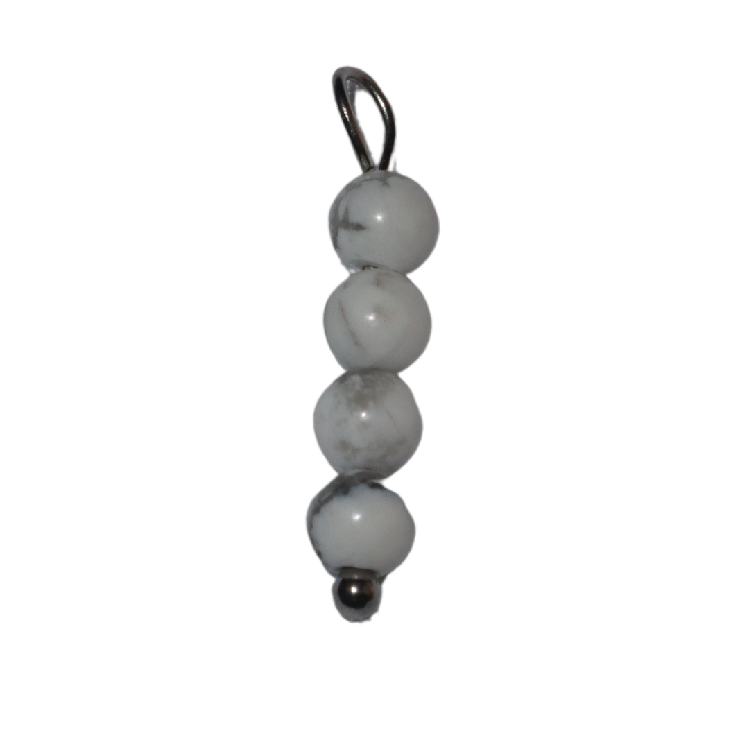 Gemstone Tiered Charm