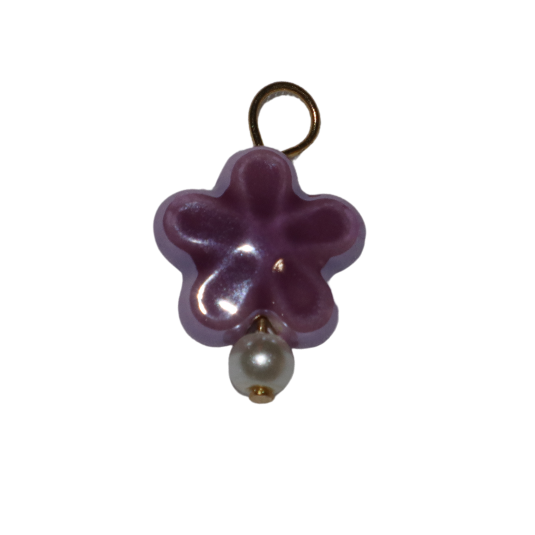 Ceramic Flower Charms