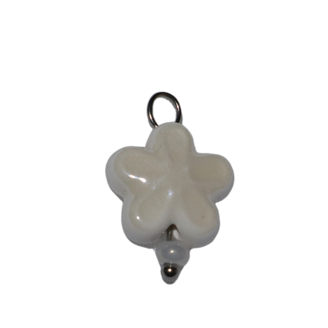 Ceramic Flower Charms