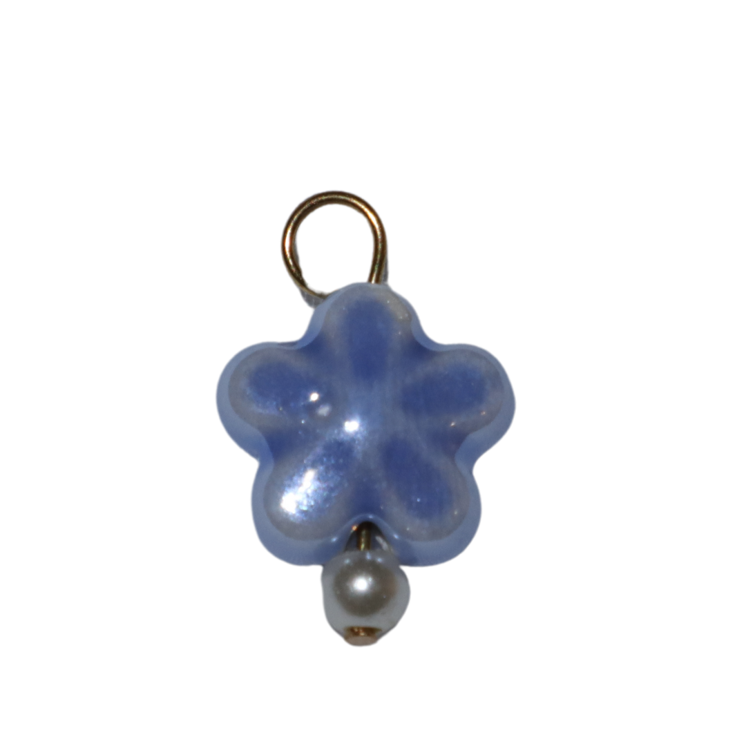 Ceramic Flower Charms