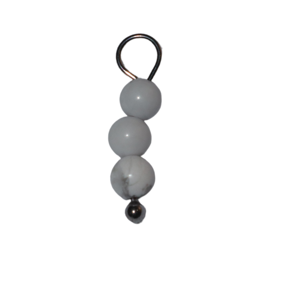 Gemstone Tiered Charm