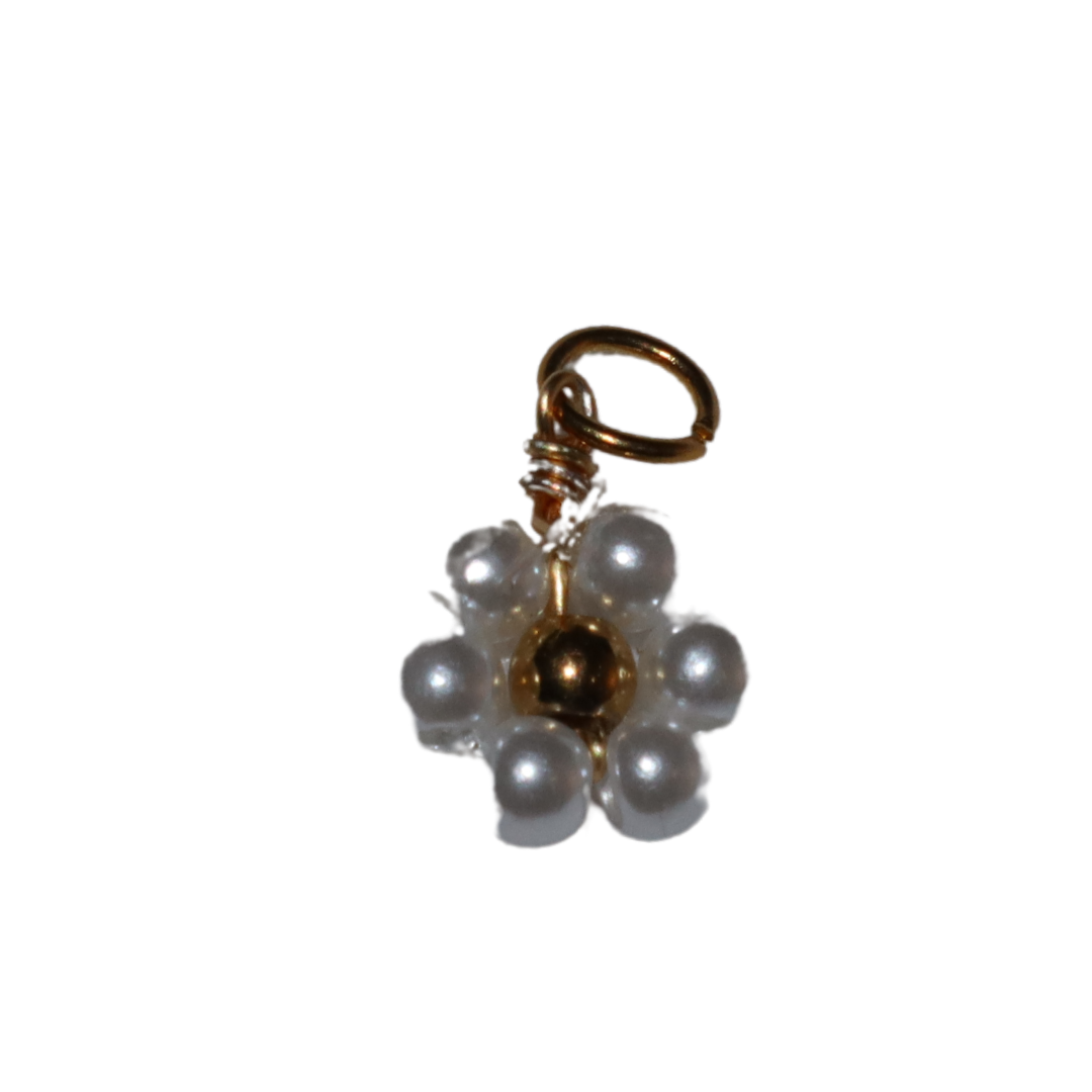 Pearl Flower Charm