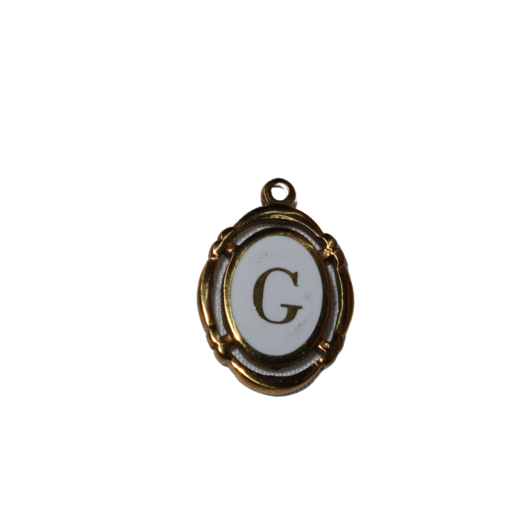 Framed Letter Charms