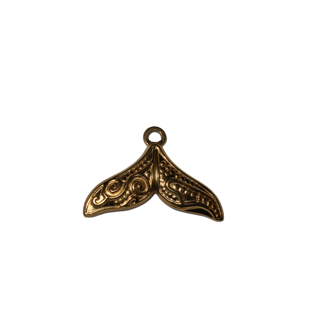 Whale Tail Charm