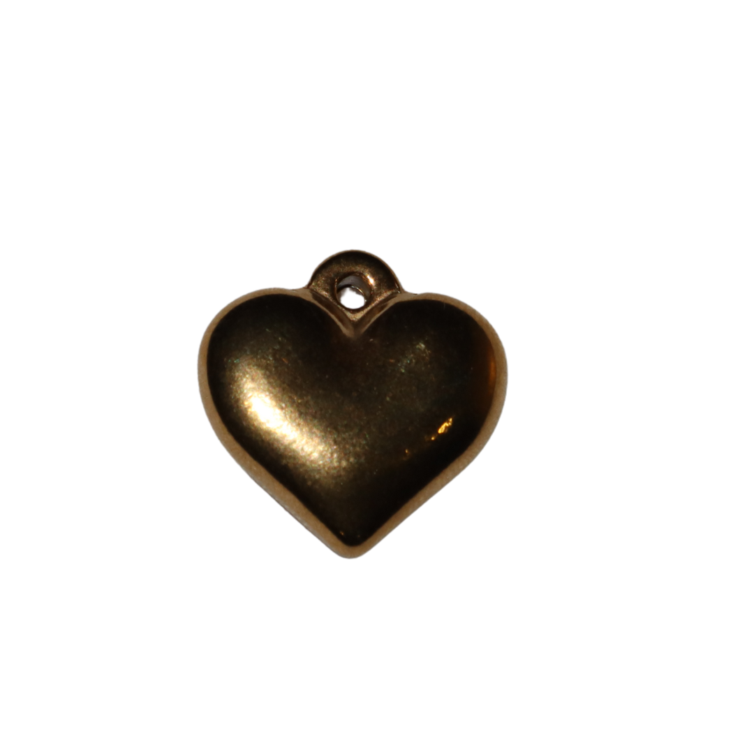 Solid Heart Charm