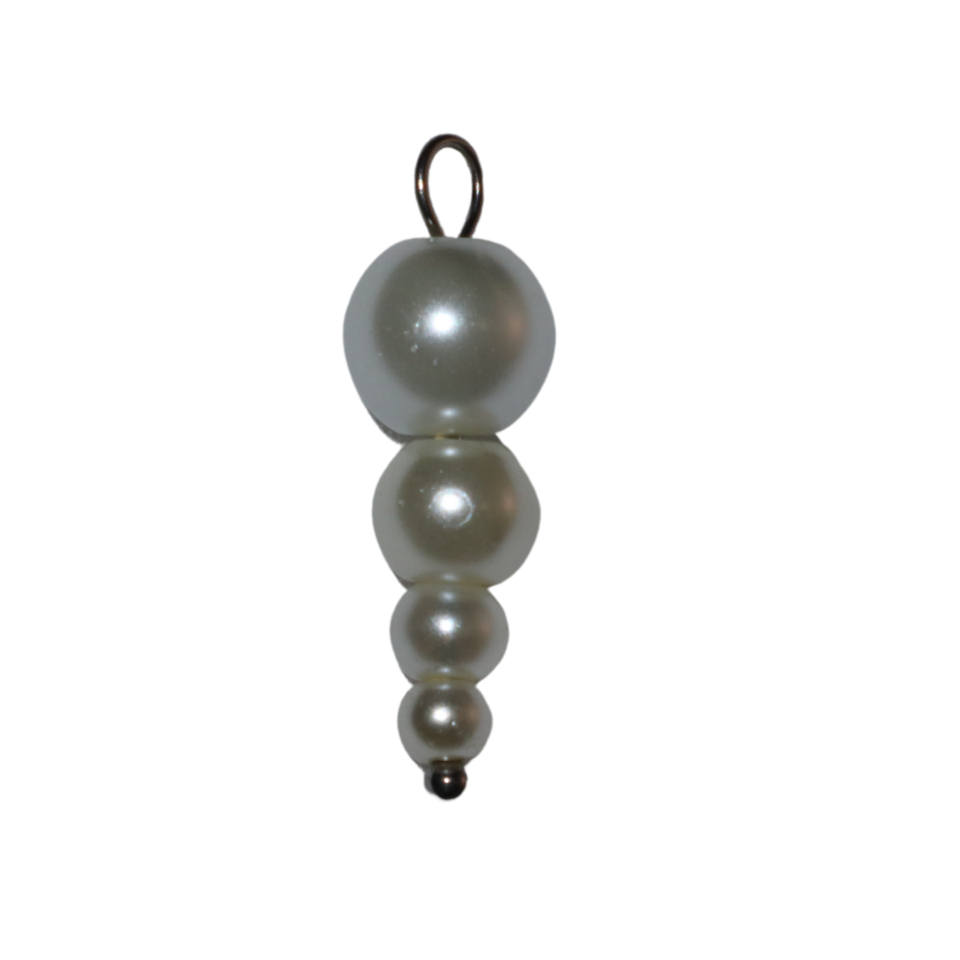 Tiered Pearl Charm