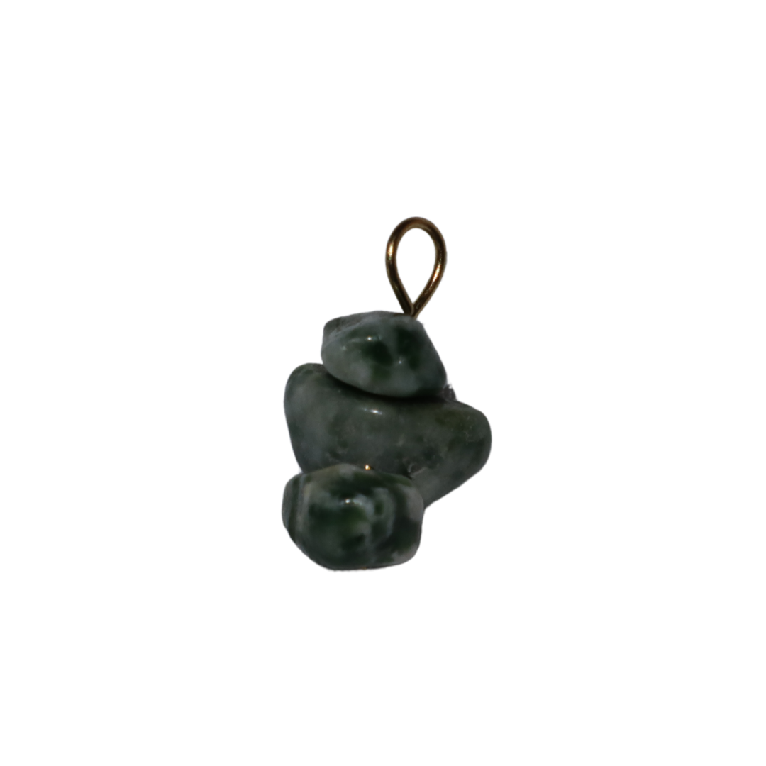 Gemstone Stack Charm