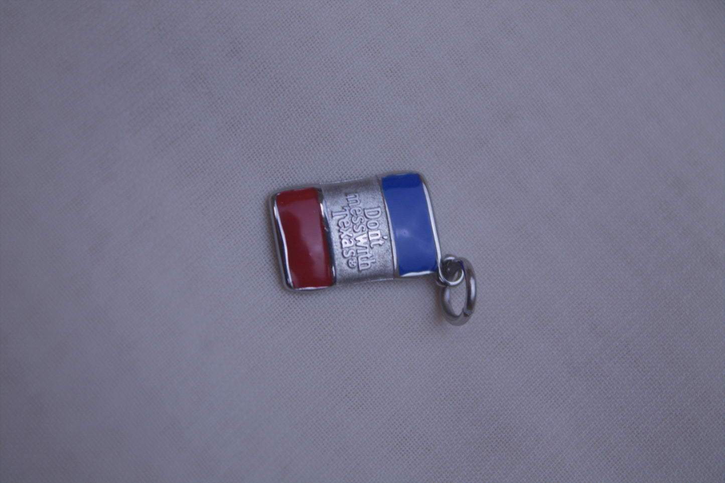 Enamel Dont Mess With Texas Charm