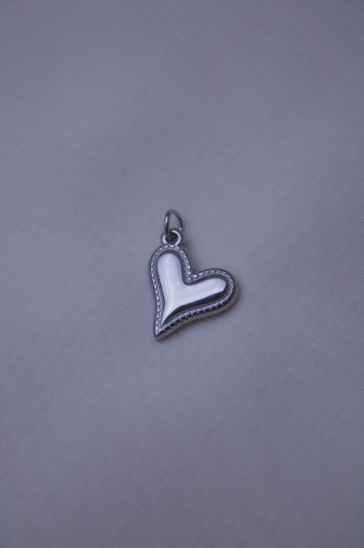 Classic Silver Heart Charm