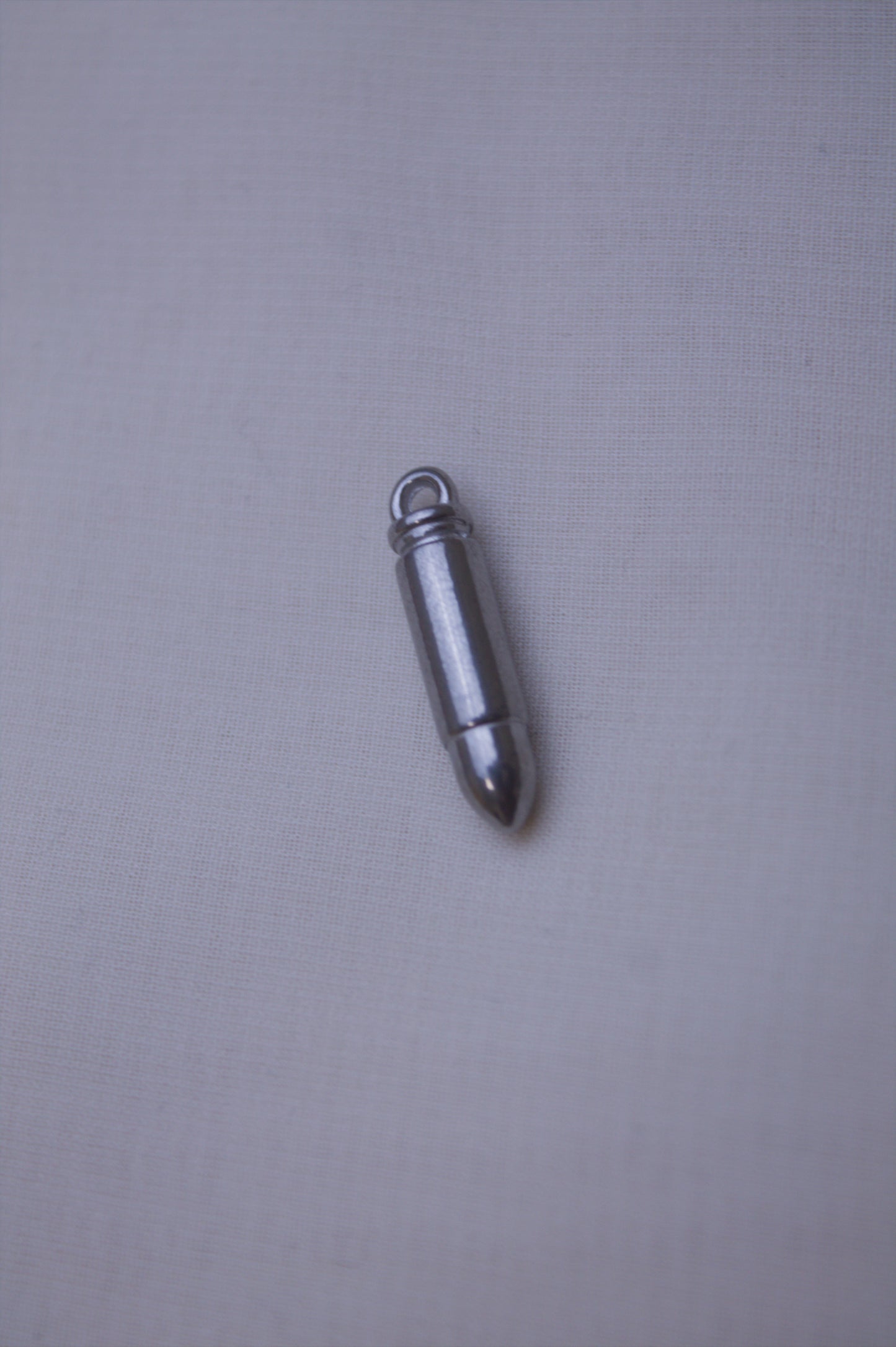 Classic Silver Bullet Charm