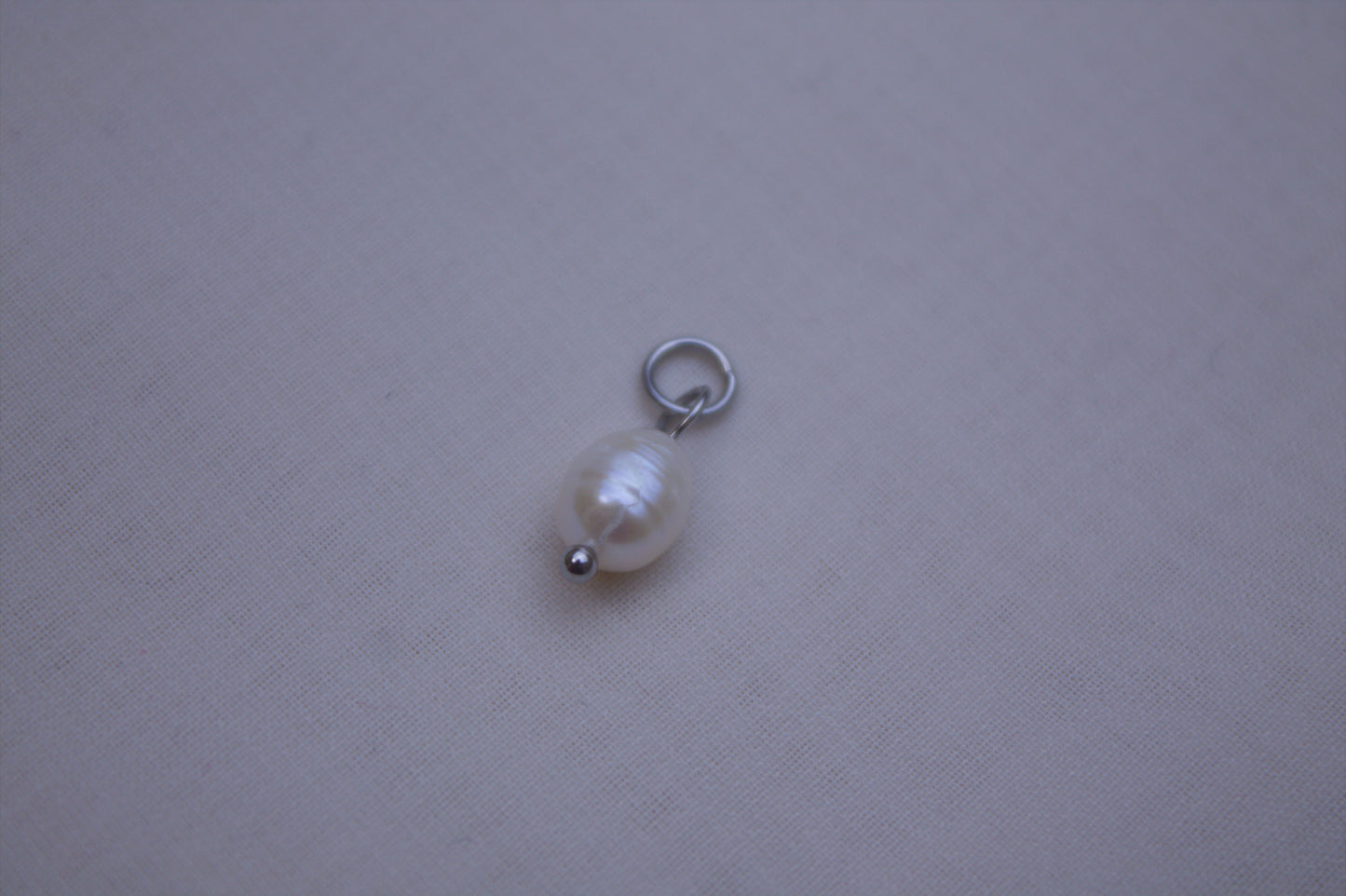Pearl Drop Charm