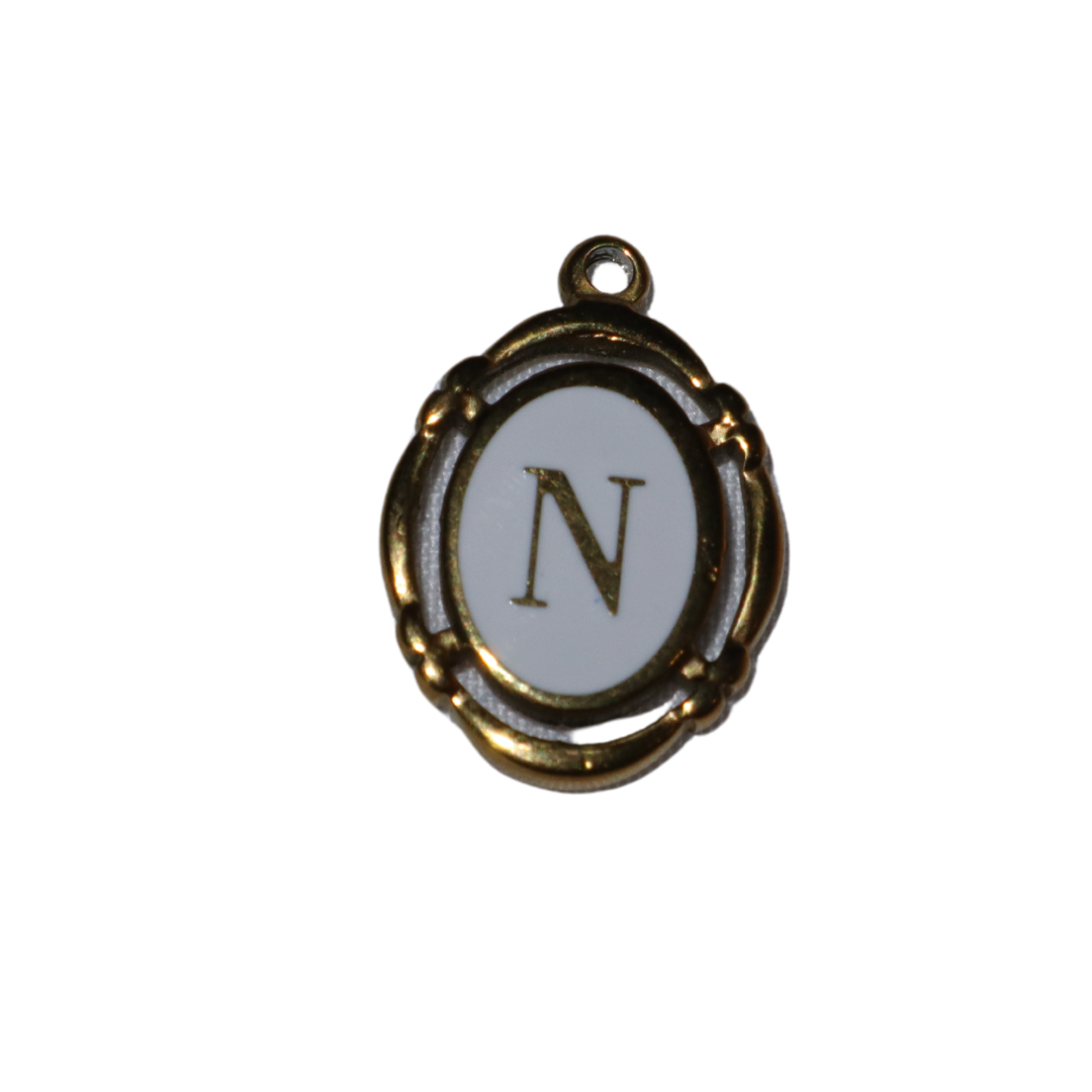 Framed Letter Charms