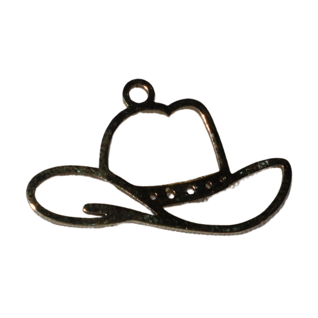 Cowboy Hat (Side Profile) Charm