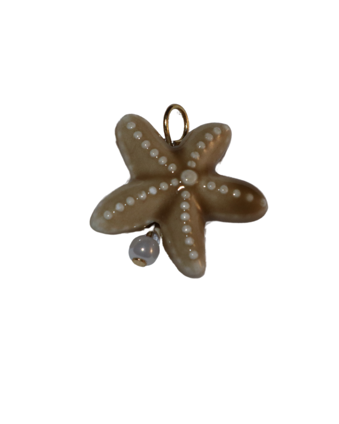 Starfish Ceramic Charm