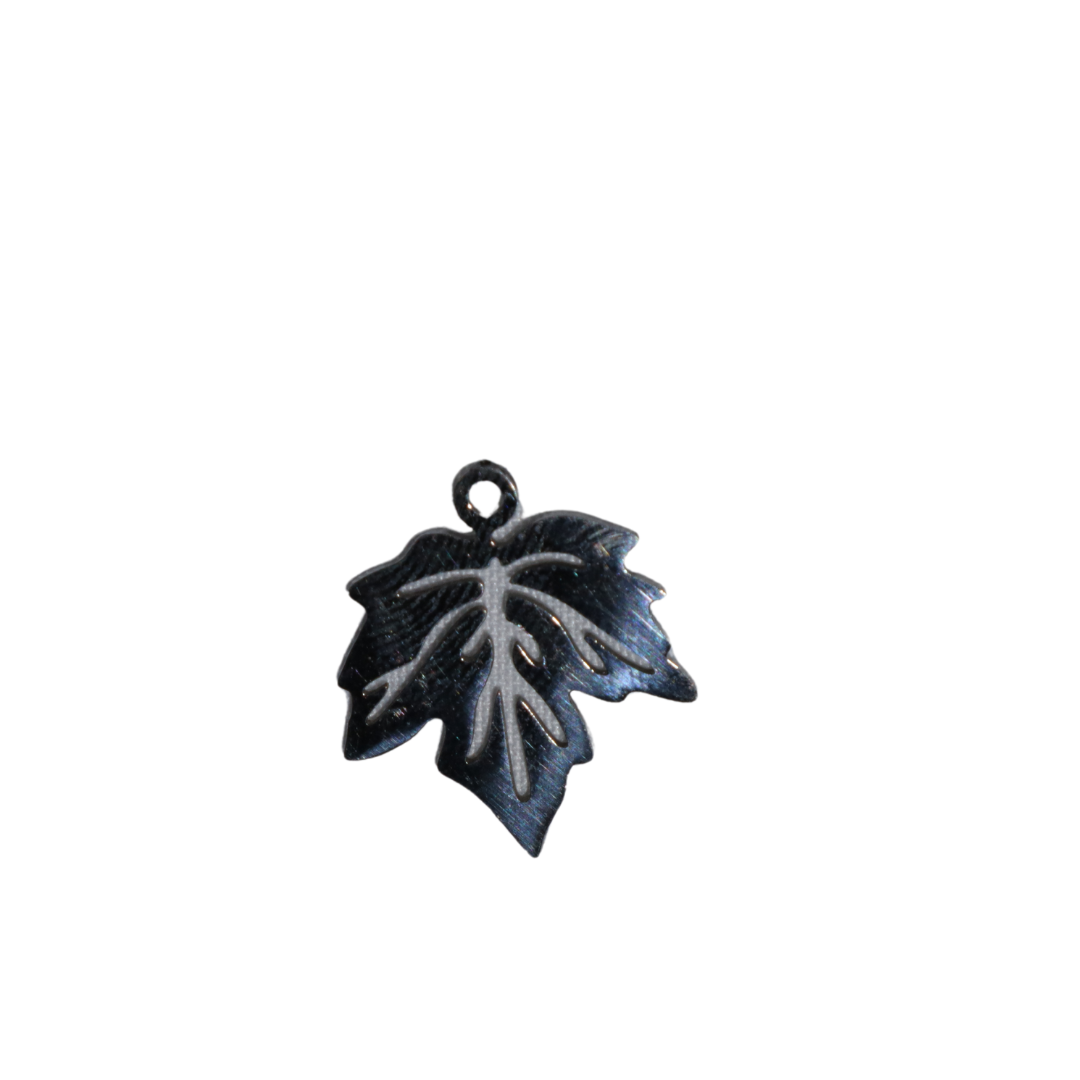 Maple Leaf Charm