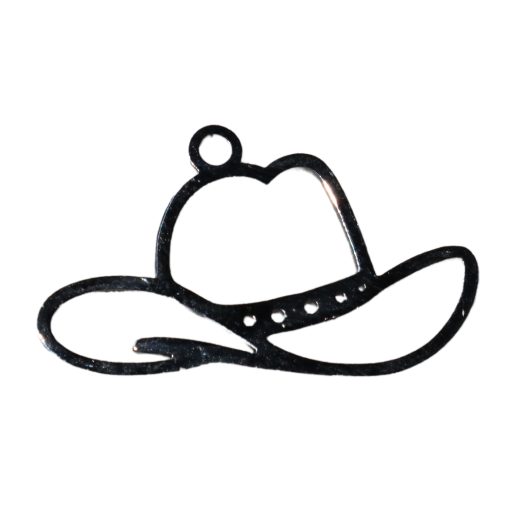 Cowboy Hat (Side Profile) Charm