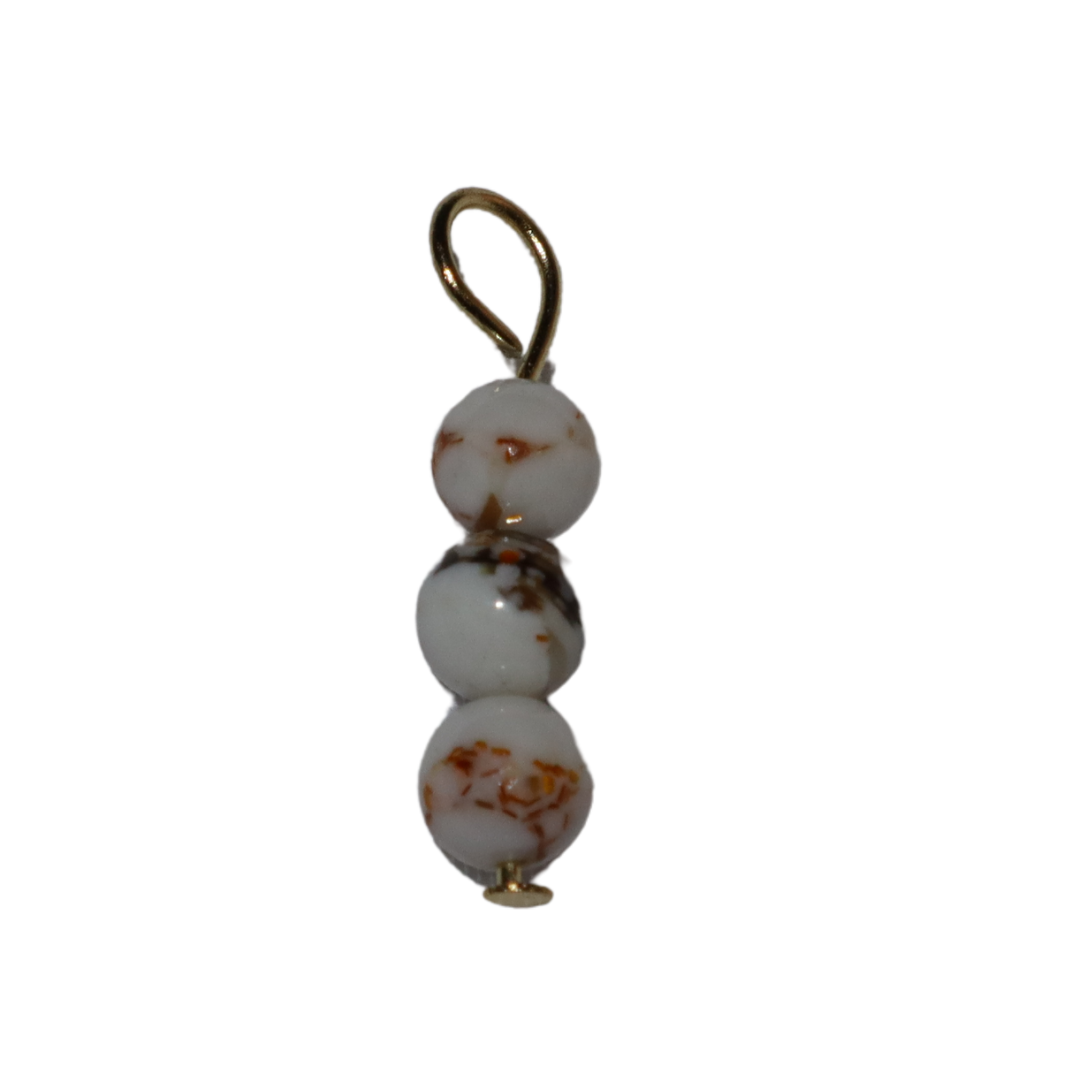 Gemstone Tiered Charm