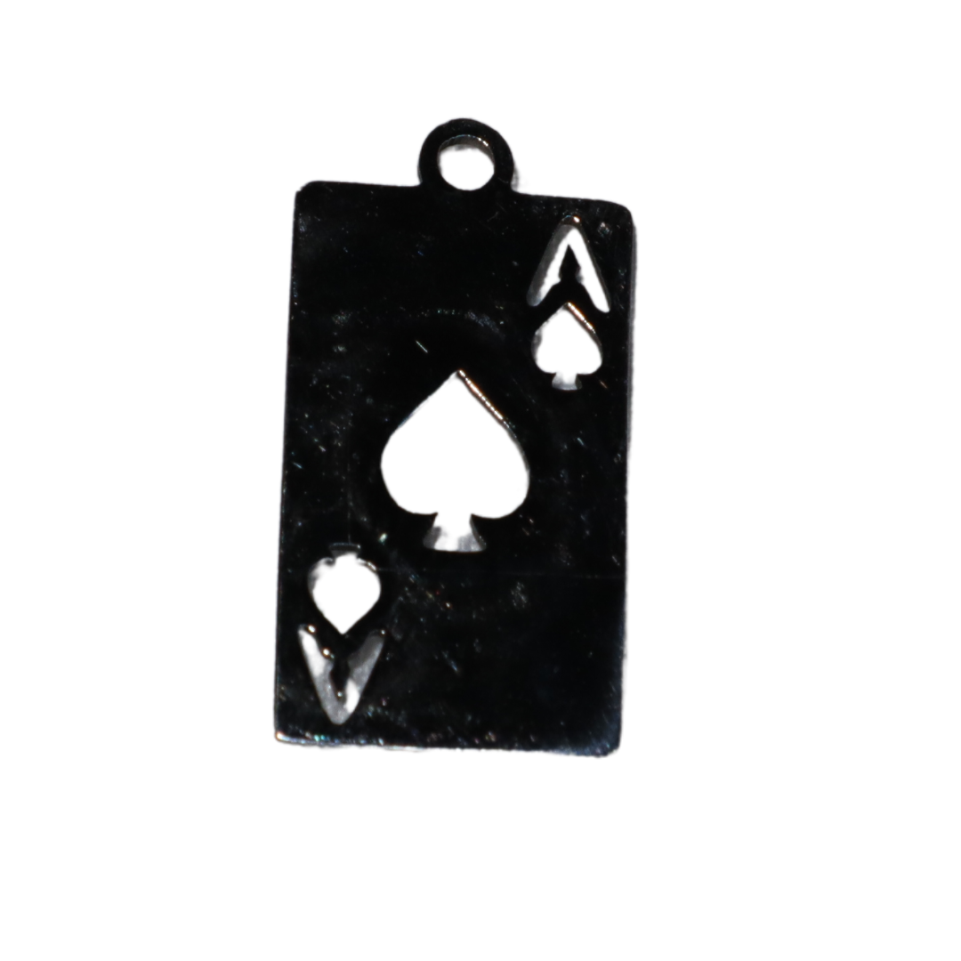 Ace of Hearts Card Charm