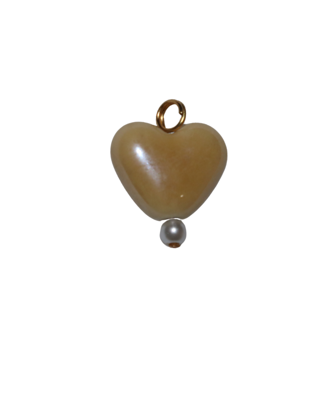 Ceramic Heart Charm