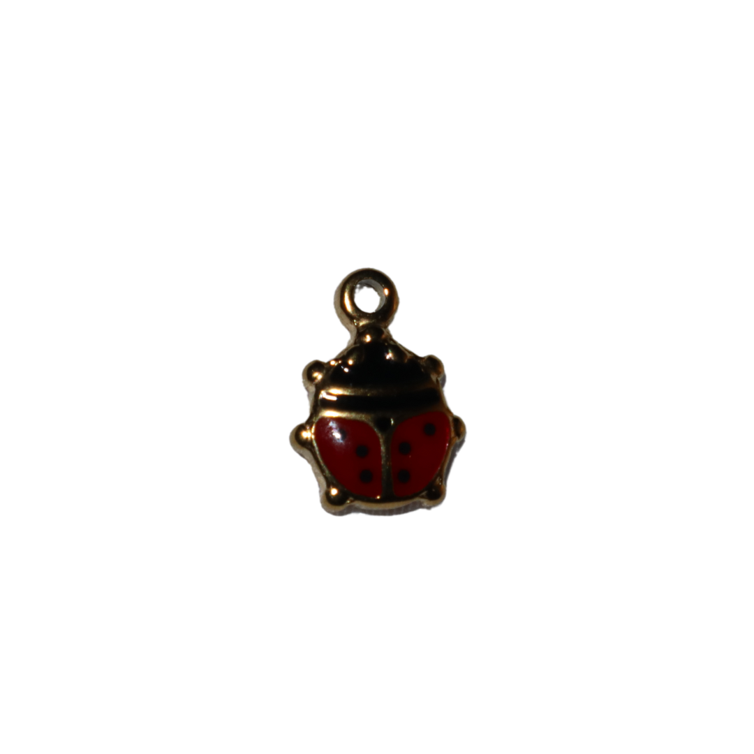 Enamel Ladybug Charm